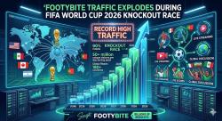 Footybite Traffic Explodes During FIFA World Cup 2026 Knockout Race