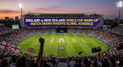 England vs New Zealand: World Cup Warm-Up Match Draws Massive Global Audience