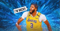 Anthony Davis to return tomorrow