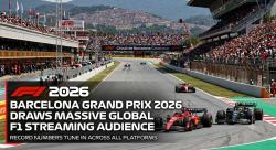 Barcelona Grand Prix 2026 Draws Massive Global F1 Streaming Audience